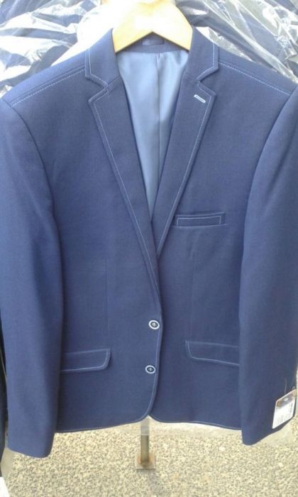 Marynarka męska slim nowa ciemny granat promocja