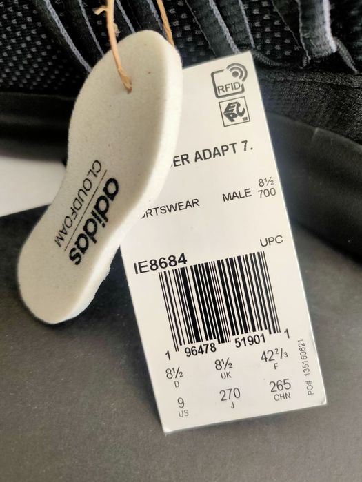 Кросівки Adidas Lite Racer Adapt 7.0 42-43 США