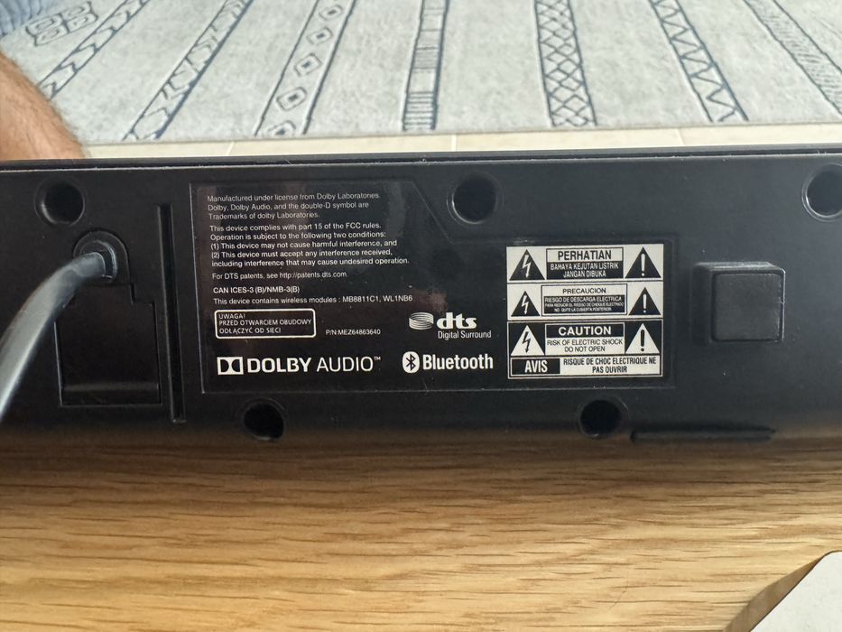 LG TV 55 com soundbar LG SJ3