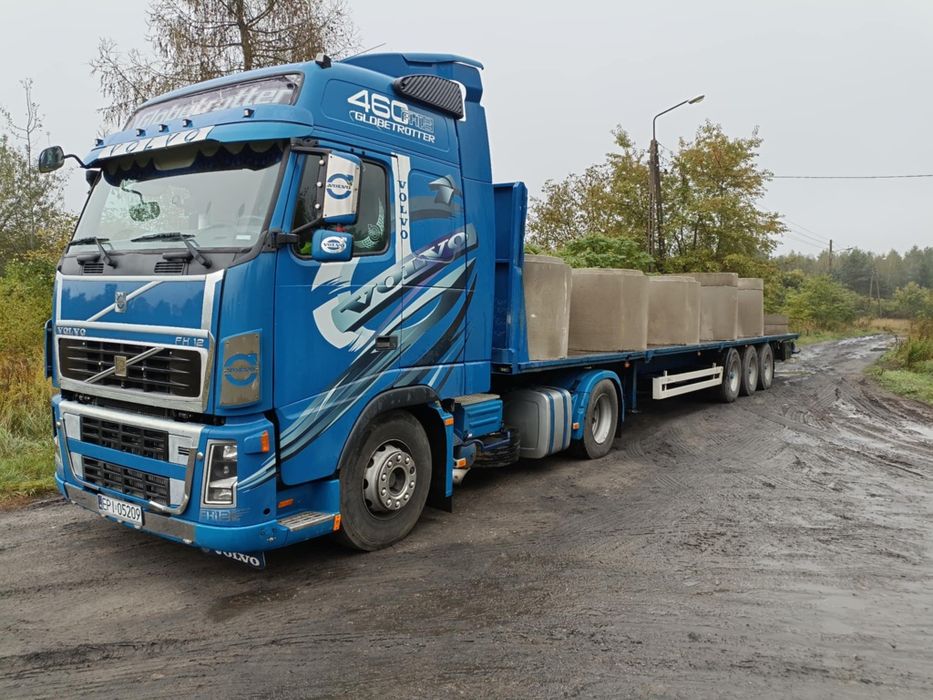Usługi transportowe sprzedaż kruszywa, ziemi