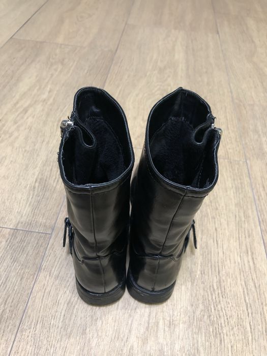 Ботинки Сапожки Черевики чорні