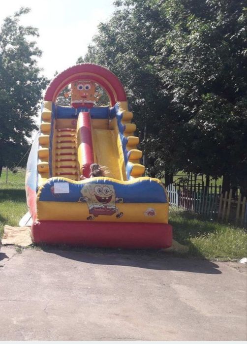 Батут, аренда, прокат, надувна гірка