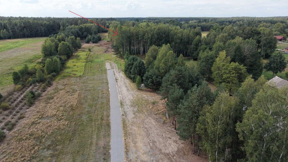 Działka budowlana w Szwedach gm. Jarocin – Twój własny azyl blisko natury. - Widok 3