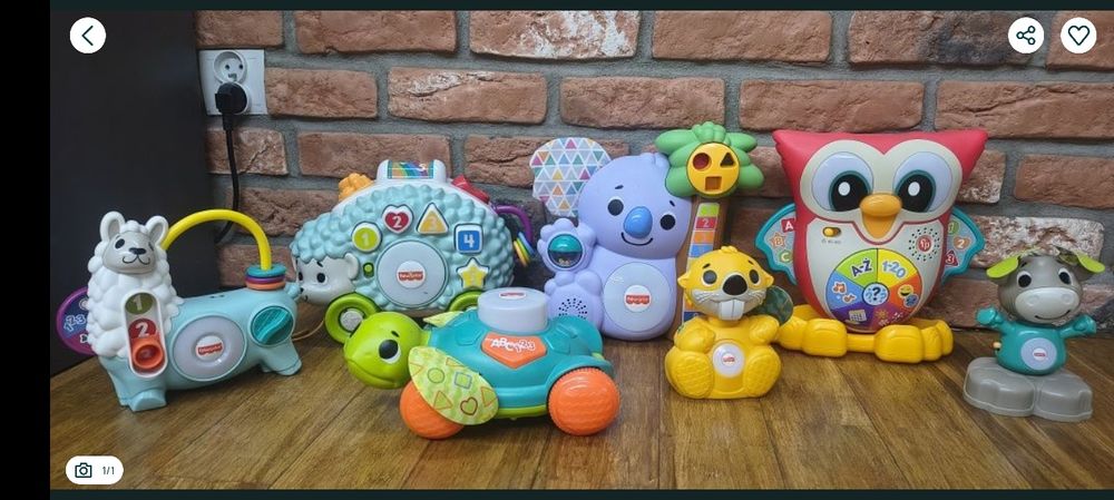 Zestaw zabawek Fischer Price Linkimals 7 sztuk