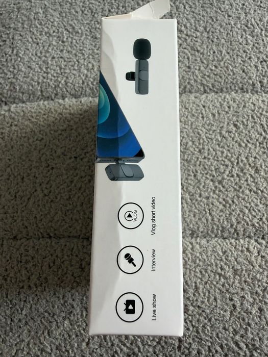 Microfone de Lapela Sem Fios