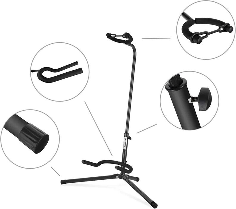 Classic Cantabile stojak na gitarę (koncert, Western, gitara elektrycz