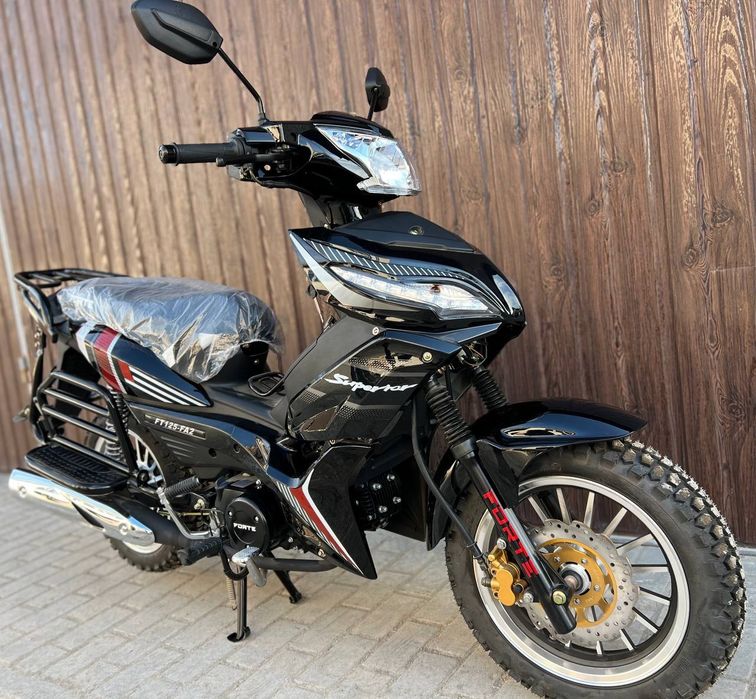 Найкраща ціна! Мотоцикл Forte FT125-FA2 Напівавтомат 125 куб. Доставка