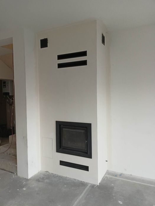 Kominek nowoczesny Antek deco 10 kw z montażem