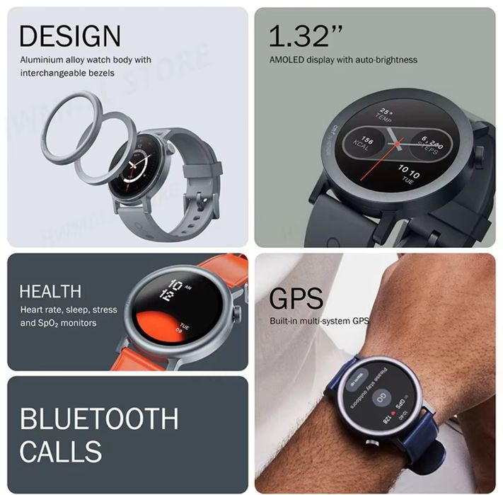 Cmf by Nothing Watch Pro 2, Global, Black/Grey.Amoled.+Подарок#