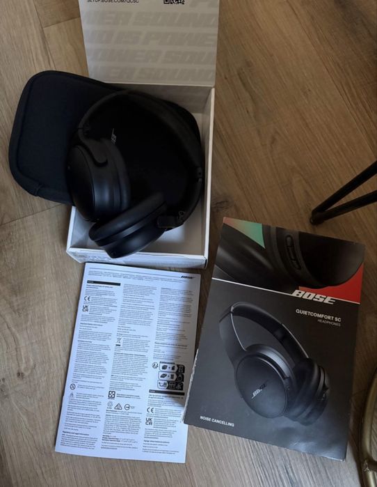 BOSE Quietcomfort SC auscultadores novos
