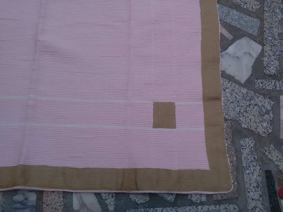 Mantas feitas em tear manual novas