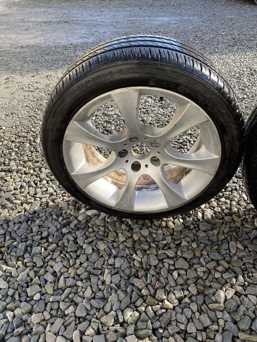 Koła Alufelgi Bmw r18 styling 124 8j opony barum 225/45