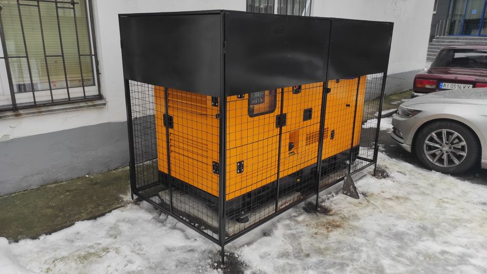 Антивандальная решетка для генератора, кожух, короб