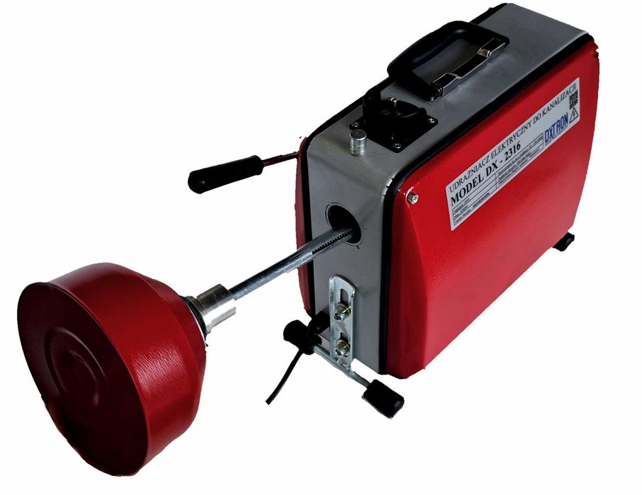 Zestaw Udrażniacz Elektryczny 16mm 2200W DxTron