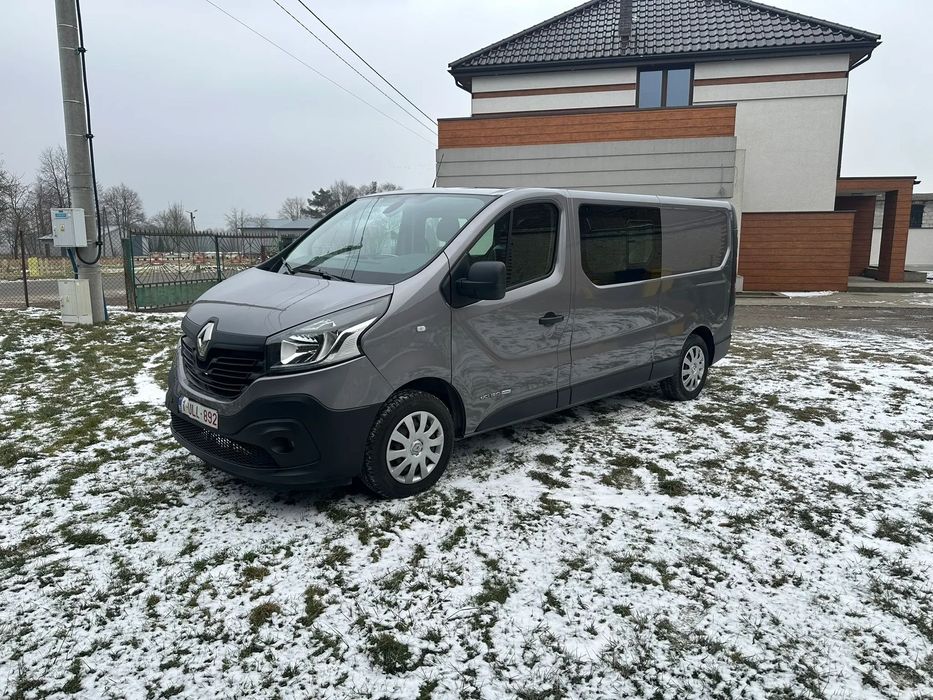 Renault Trafic  L2H1 5 Osobowy Brygadówka Sprowadzony Opłacony Faktura Vat Marża