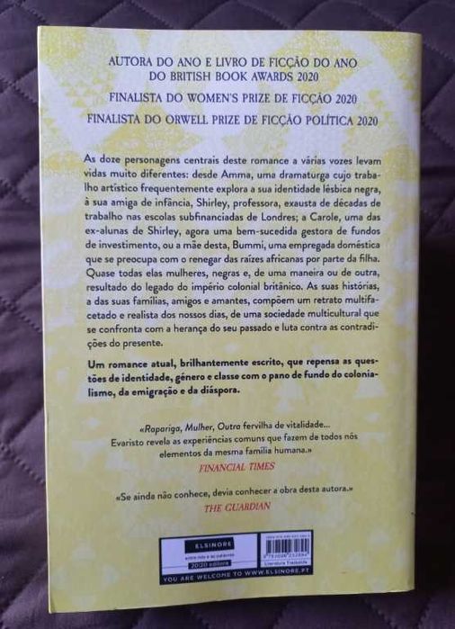 Rapariga, Mulher, Outra - Bernardine Evaristo