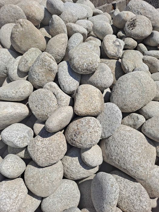 Kamień ozdobny ogrodowy, głaz otoczak granitowy 80-350 mm, transport