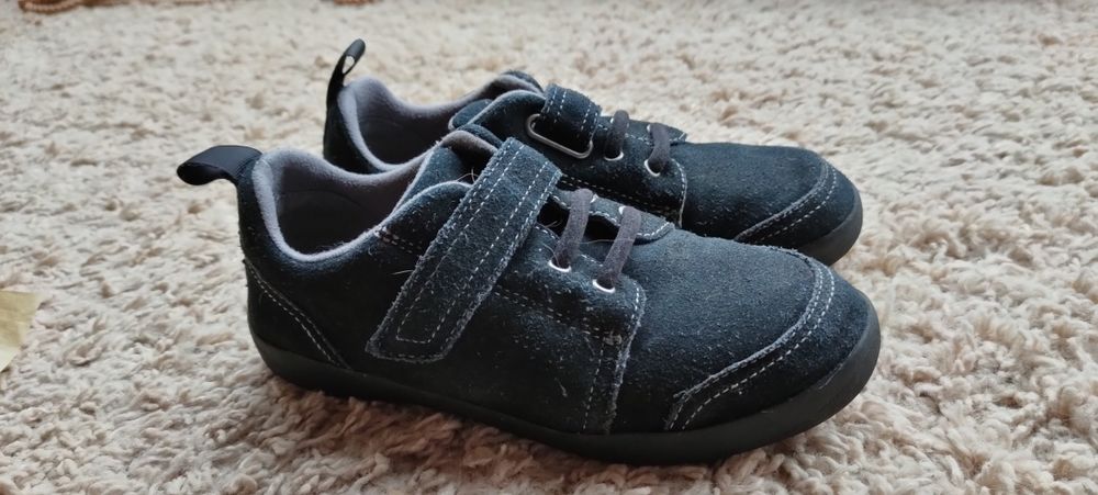 Замшевые детские туфли мокасины UGG