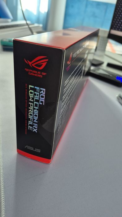 NOVO | SELADO | ASUS ROG Falchion RX Low Profile - Branco - Layout UK