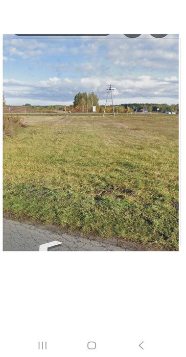 Sprzedam bezpośrednio działkę 1100 m2 w Człekówce gmina Kołbiel