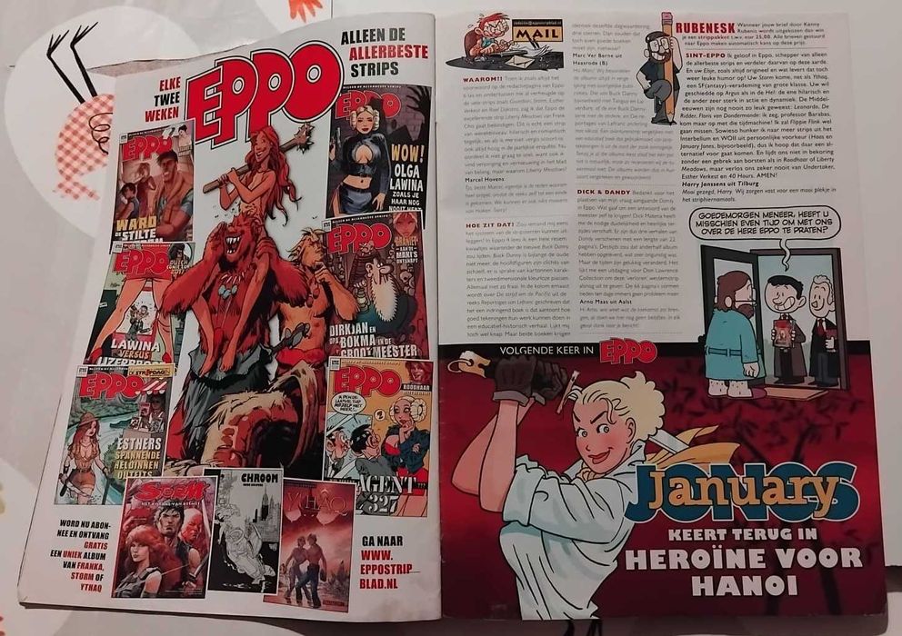 Revista Eppo nº 8, 13 Abril 2017 (Banda Desenhada Holandesa)