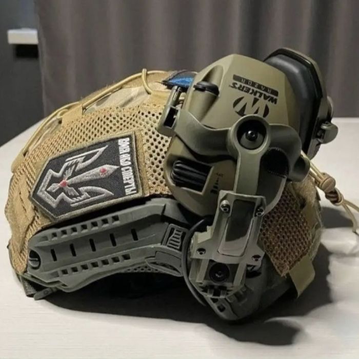 Шолом балістичний FAST USA 3А кевлар навушники Walkers M L