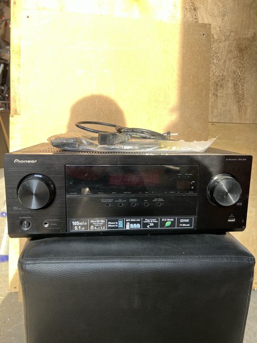 ресивер Pioneer VSX-329 ( пульт, антена, все в комплекте)