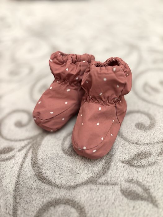 Пінетки h&m зимові дитячі 6-12 міс