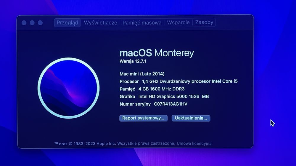 Apple Mac mini - late 2014