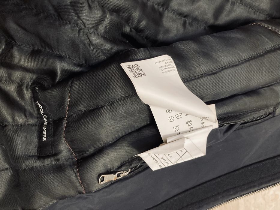 Męska kurtka wełna  kaszmir Hugo Boss r. M. stan idealny