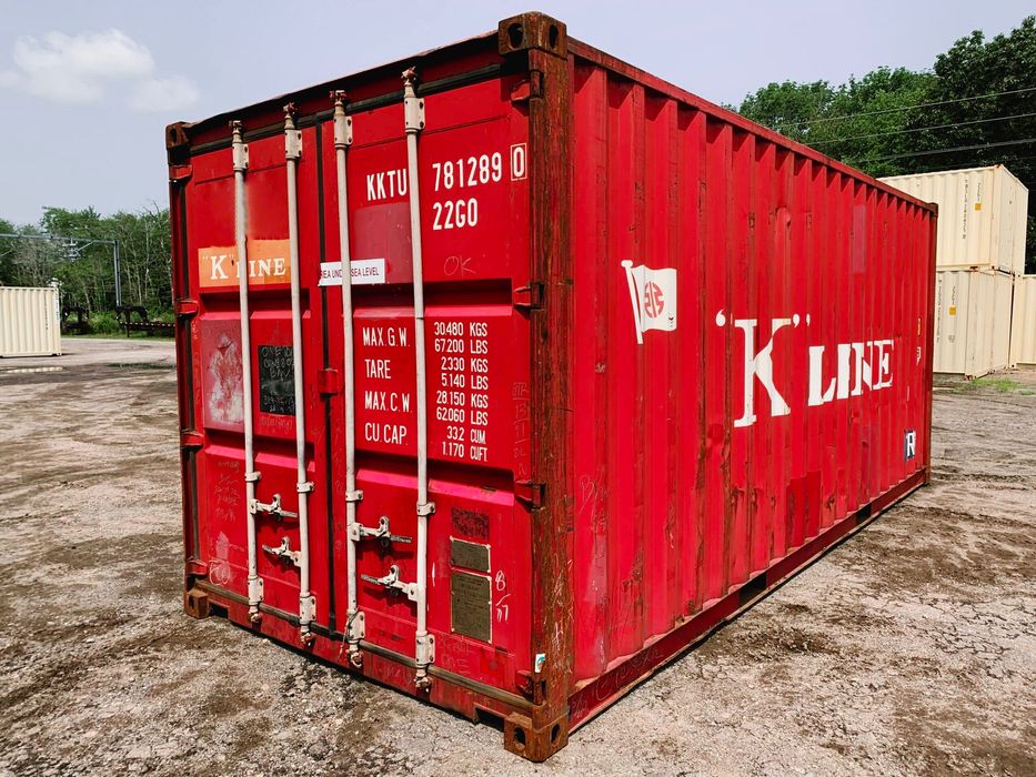 Kontener morski magazynowy 20DV 6 metrowy, lok Kraków!