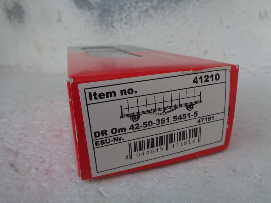 1:87 Hobby Trade Vagão mercadorias caixa aberta refª 41210
