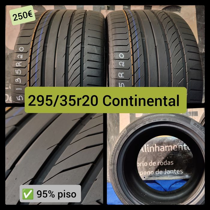 Pneus 255/35r20 265/35r20 295/35r20 semi novos