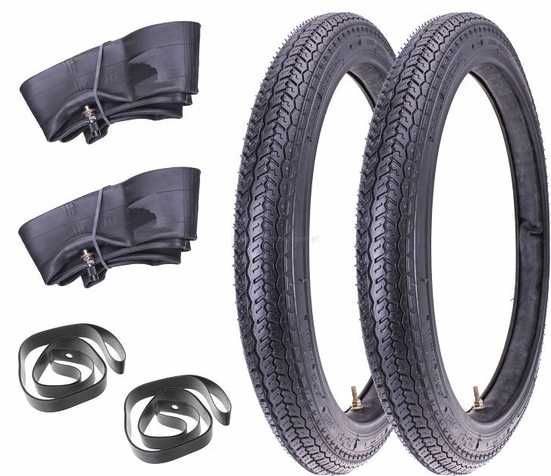 komar romet simson opony 19 x 2,25  + detki zestaw