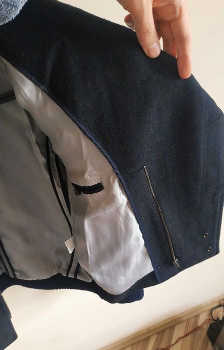 Стильное мужское пальто полупальто куртка косуха Zara.