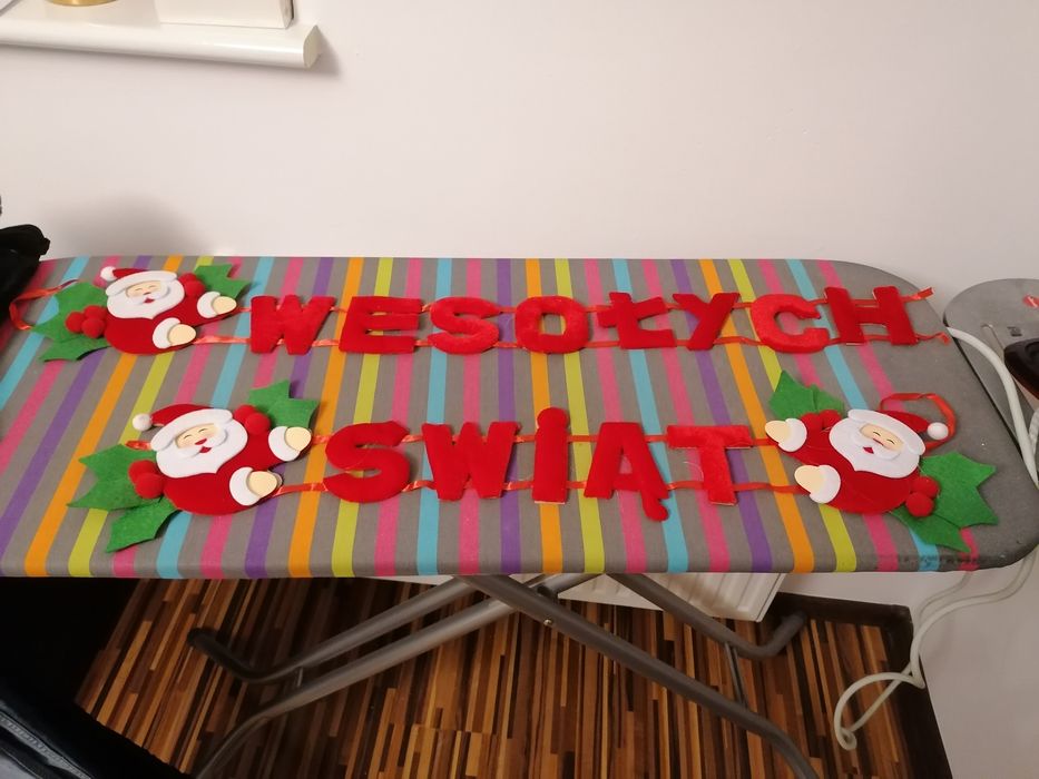 Napis Wesołych Świąt