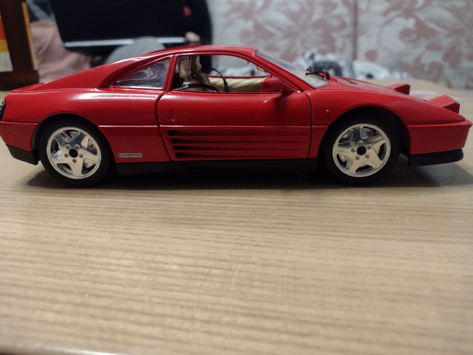 Ferrari 348 TB Tonka Polistil 1:18 autko metalowe