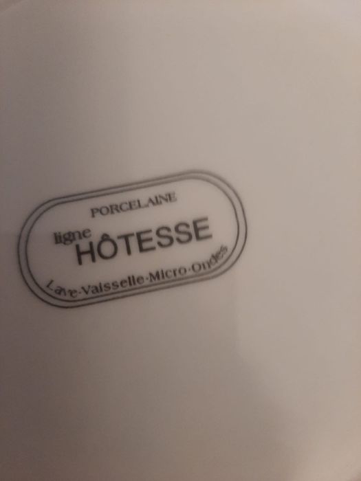 Servico de louça de porcelana francesa