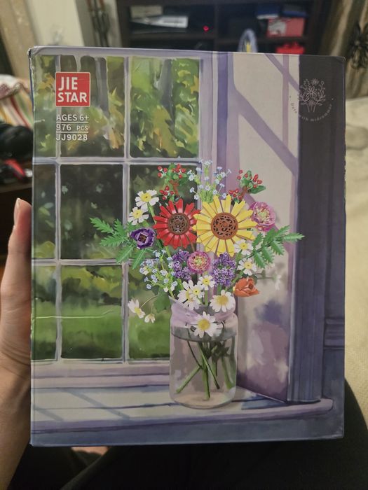 Bloco de Montar JIE STAR Flores JJ902B