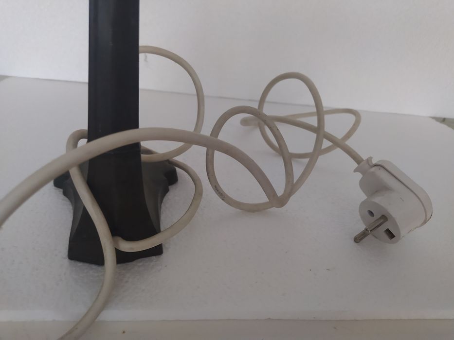 Lampka secesyjna na biurko mosiądz tulipan