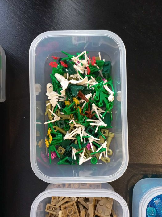 LEGO MOC Wioska wikingów + Figurki + luźne klocki