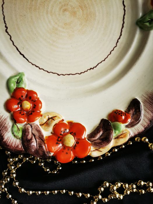 Duża patera Villeroy&Boch,  secesja,  Art Deco, antyk,  porcelana