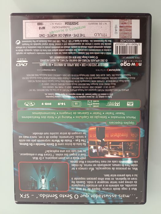 DVD visão mortal