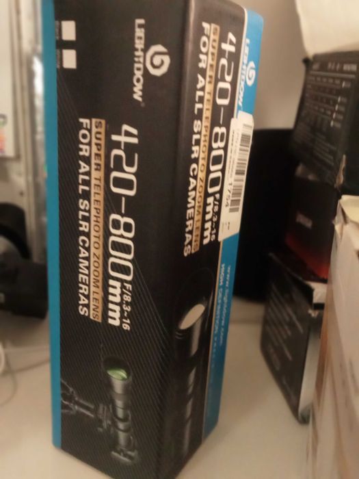 Lente 120€.Fotográfica longo alcance. Oportunidades