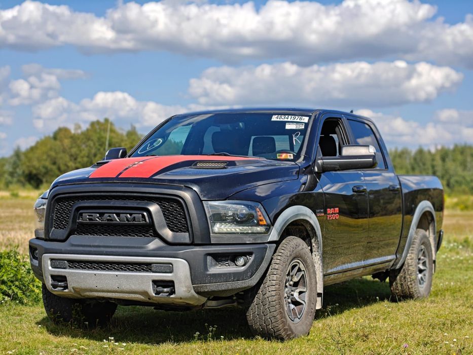 RAM 1500 2015r. DODGE RAM 1500 5.7 V8 Hemi 4X4 Rebel Duża kabina FAKTURA 23%