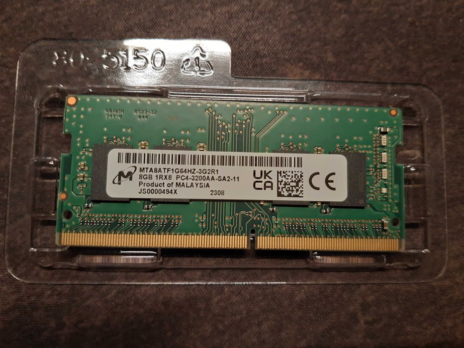 2×Micron 8GB DDR4-3200 SO-DIMM для ноутбука