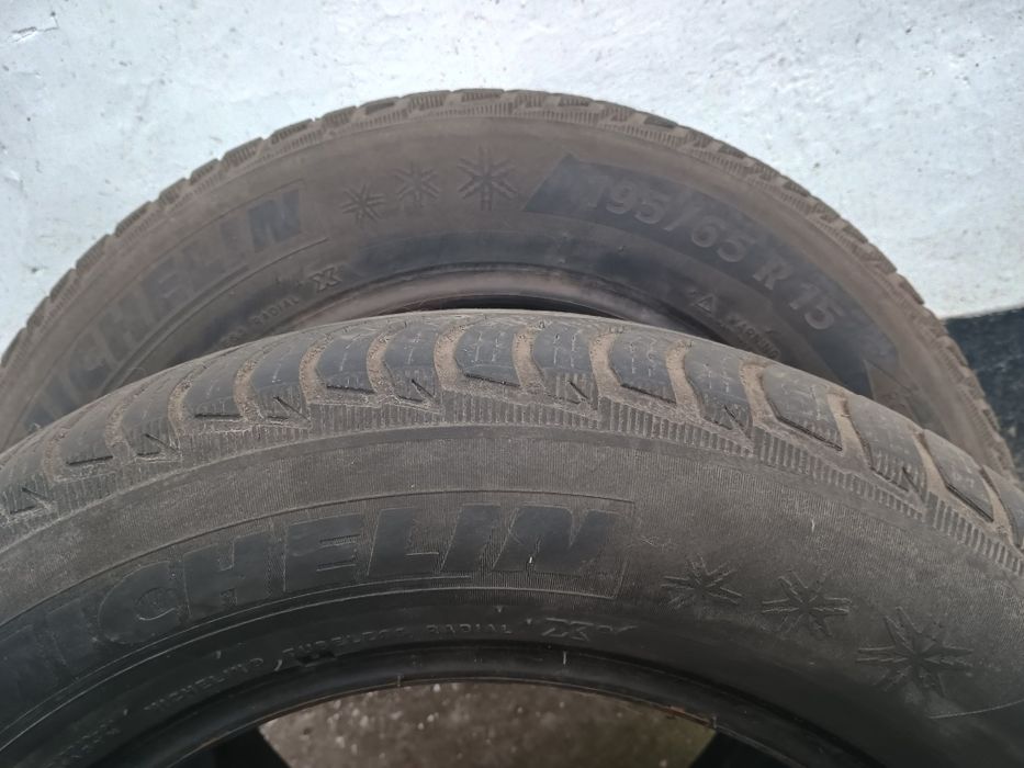 Резина бу Мишлен,зима,195,65, r15