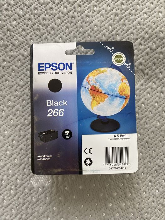 Картридж Epson для WorkForce WF-100W №266 Black