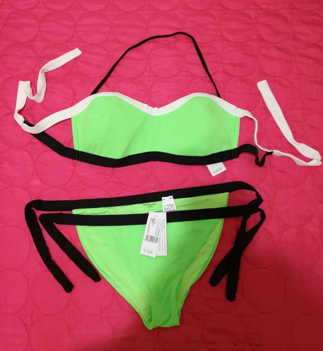Biquini verde alface  marca Intimissimi