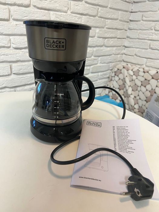 Кавоварка крапельна BLACK+DECKER BXCO600E